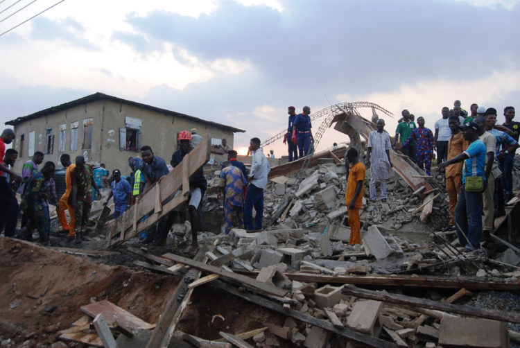 Pic 21 Scene of a collapsed 3 storey building under construction at Sogoye, Bode Area of Ibadan on Friday (15/3/2019) 
02219/16/3/2019/Timothy Adeogodiran/ICE/NAN

Pic 22. Scene of a collapsed 3 storey building under construction at Sogoye, Bode Area of Ibadan on Friday (15/3/2019) 
02220/16/3/2019/Timothy Adeogodiran/ICE/NAN

Pic 23. One of the survivors of the collapsed 3 storey building under construction at Sogoye, Bode Area of Ibadan on Friday (15/3/2019) 
02221/16/3/2019/Timothy Adeogodiran/ICE/NAN