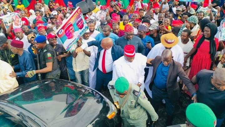 Kwankwaso Booed, Pelted With Sachet Water In Kogi 1 IMG 20220901 WA0016
