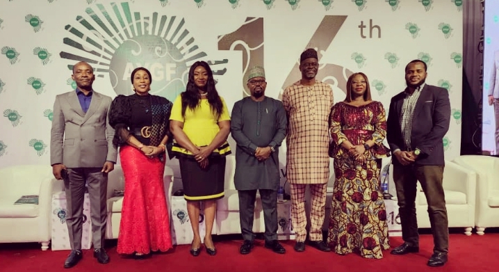 AYGF Provides 2m Nutritional Services To Households, Families 1 The executive director of Youth Growth Foundation (AYGF) Dr Arome Salifu (middle) with participants, during the AYGF 16 anniversary celebration and town hall meeting in Abuja