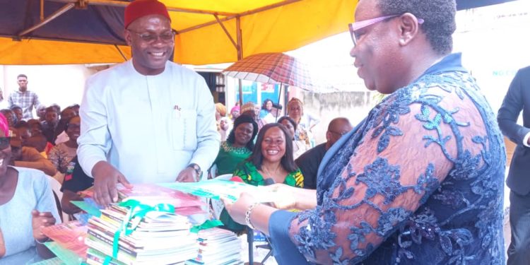 For the story, Intl Literacy Day: NAS Installs Ten White Boards, Donates Learning Materials To GSS Kuje