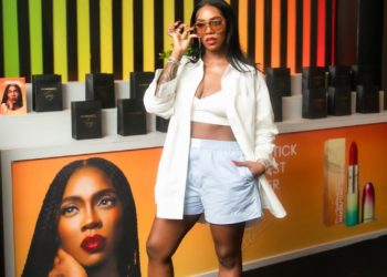 Tiwa Savage Unveils MAC Signature, Lippy