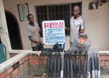 JUST-IN: NDLEA Intercepts 18 Pump Action Guns In Kogi