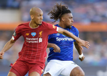 EPL: Iwobi Stars As Everton, Liverpool Draw  At Goodison Park