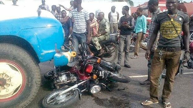 Truck Crushes Couple, Infant In Ogun 1 Truck Crushes Couple
