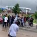 JUST-IN: Varsity Students Shut Lagos Airport Road Over ASUU Strike
