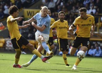 EPL: Haaland Makes History As Man City Sink Wolves