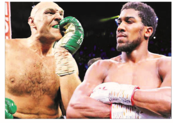 Joshua, Fury To Face Off On Dec. 3