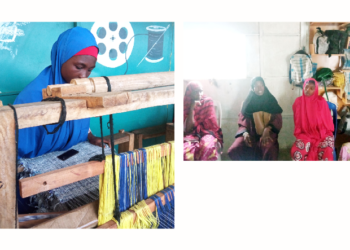 Weaving Plastic Bags Into Fabrics Keeps IDPs In Abuja Afloat From Hunger