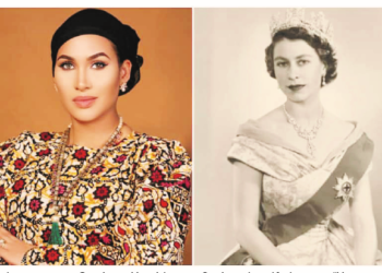 Nigerian Celebrities Who Mourned Queen Elizabeth II In Strange Fashion