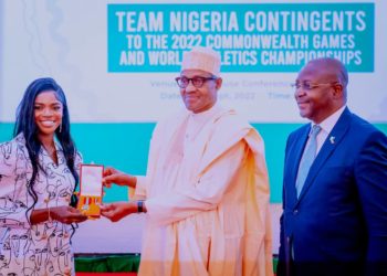 Buhari Splashes N200m On Team Nigeria, Confers National Honour On Amusan, Brume, Others