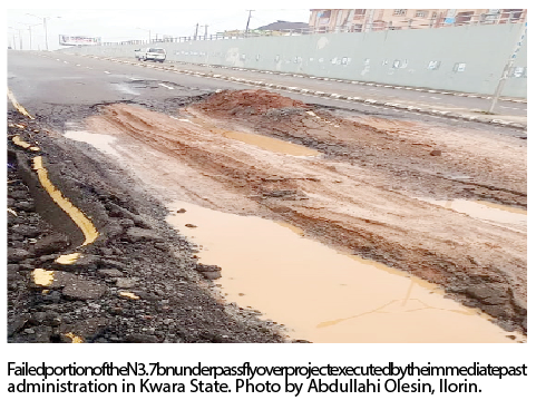 Kwara: Disquiet Over Failed N3.7bn Underpass Flyover Project 1 Abandoned project