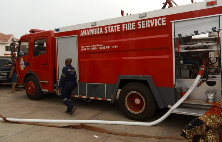 Police Arrest 2 for Attacking Fire Fighters In Anambra 1 Anambra Fire Service 1