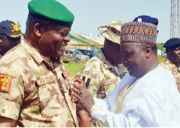Gov Buni Decorates Troops With Army Medals Over Gallantry, Sacrifice