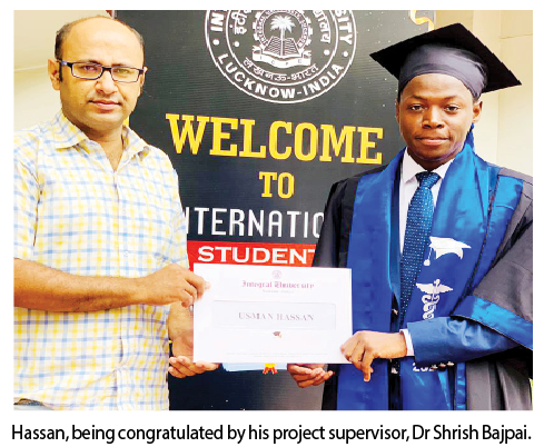 How I Used Hausa Language To Emerge Second Best At Indian Varsity –Sokoto-born, Hassan Usman 1 HAssan