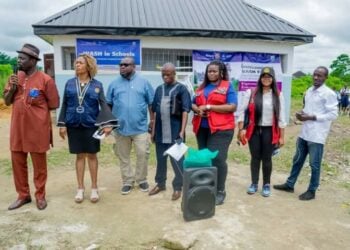 Rotary Club Builds, Donates WASH Facility To Rivers School