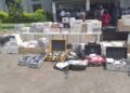 Davido Customs Hands Over 86 Impounded Drones To Navy