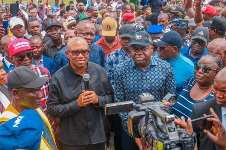LP Presidential Candidate, Peter Obi, Visits Flood Victims In Bayelsa 1 IMG 20221022 WA0005