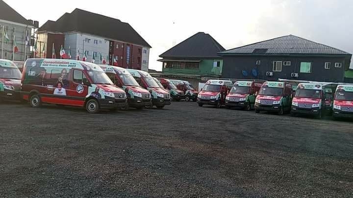 2023: Atiku's Photo Missing As Rivers PDP Launches Campaign Vehicles 1 IMG 20221023 WA0027