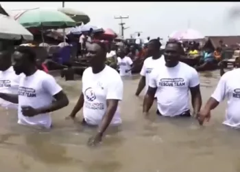Prophet Fufeyin Joins Rescue Mission In Delta Flood Waters