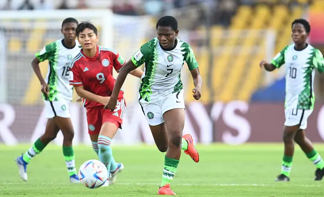 Columbia Dump Nigeria Out U17 Women World Cup 1 Nigeria Colombia Women World Cup