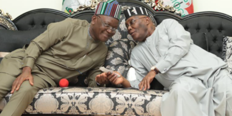Ortom Dumps Atiku