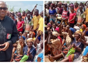 Peter Obi Visits Flood Victims, Laments Delayed Federal Govt Response