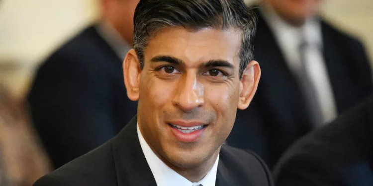 LONDON, ENGLAND - MAY 24: Chancellor of the Exchequer Rishi Sunak attends a cabinet meeting at 10 Downing Street on May 24, 2022 in London, England. Photographs of Johnson sharing a drink in Downing Street in 2020 during full lockdown have reignited accusations against him, just before the release of a much-anticipated report on "partygate". (Photo by Daniel Leal - WPA Pool/Getty Images)