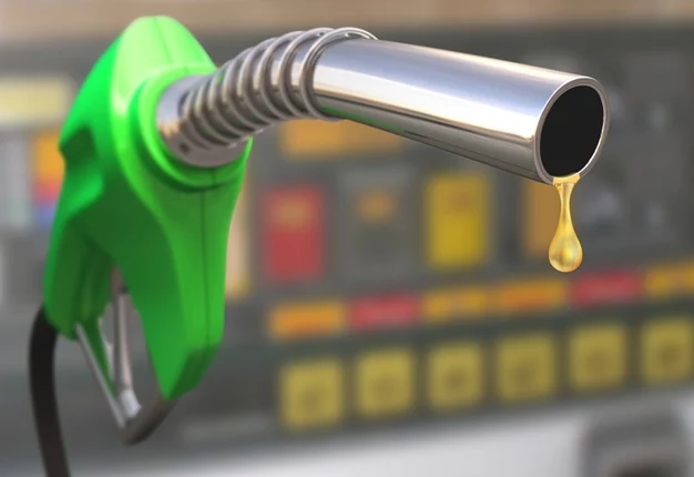 Fuel Price Hike: NMDPRA Seals 13 Filling Stations In Akwa Ibom 1 Gas pump with a drop of gasoline fuel.