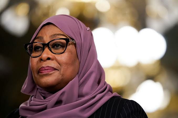 Tanzanian President, Hassan Wins 2022 SDG Presidential Gold Award 1 samia hassan