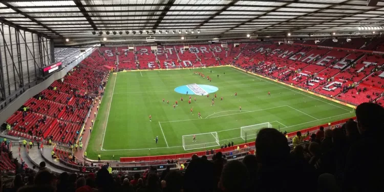 "Old Trafford (interior), Manchester United" (CC BY 2.0) by stacey.cavanagh