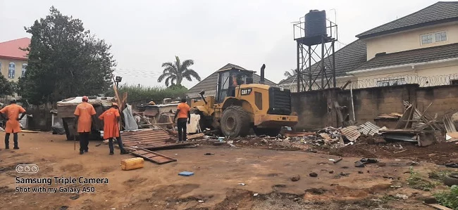FCTA Demolishes Durumi IDP Camp 1 FCTA demolish jpg