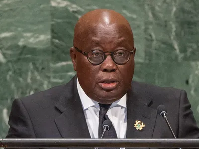 Ghanaian Protesters Demand Akufo-Addo’s Resignation Over Economic Crisis 1 Ghana president Nana Addo Dankwa Akufo Addo 2018