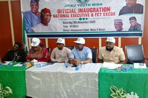 Atiku Youth Wing Inaugurates FCT National Executives 1 IMG 20221121 WA0019