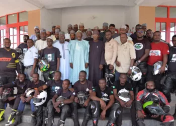 JeJe Riders, Notore Donate Relief Materials To Jigawa Flood Victims