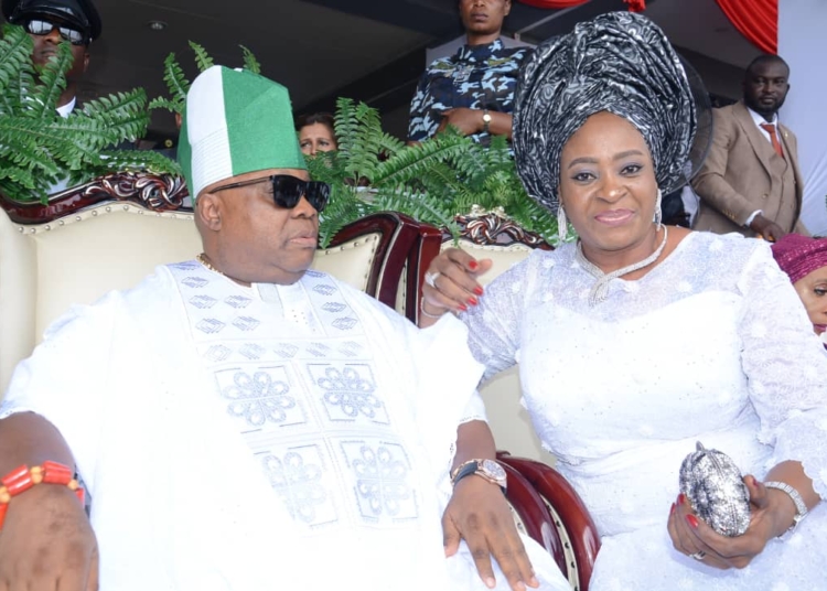 Adekele Wife Lauds Women's Turnout During Husband's Inauguration 1 IMG 20221128 WA0004