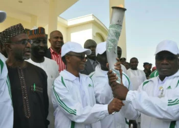 National Sports Festival: El-rufai Receives ‘Torch Of Unity’