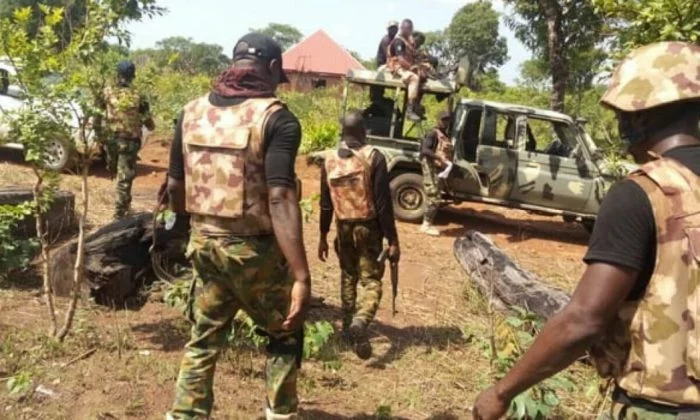 Soldiers Kill 4 Gang Members In Anambra 1 Nigerian soldiers e1667846082530 jpg
