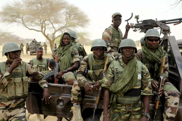 Nigerian troops