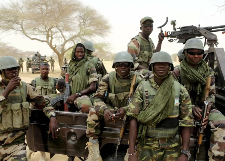 Nigerian troops