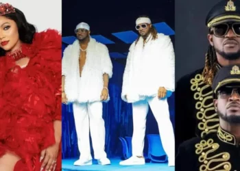 Lola Omotayo Celebrates  P- Square On 41st Birthday