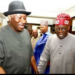 2023: Ex-President Jonathan’s Men Endorse Tinubu