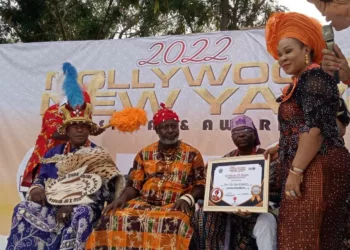 Nollywood Endorses, Honours Tinubu, Ohanenye With Traditional Titles