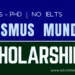 EU Opens 2023 Application For Erasmus Scholarships For Graduates   