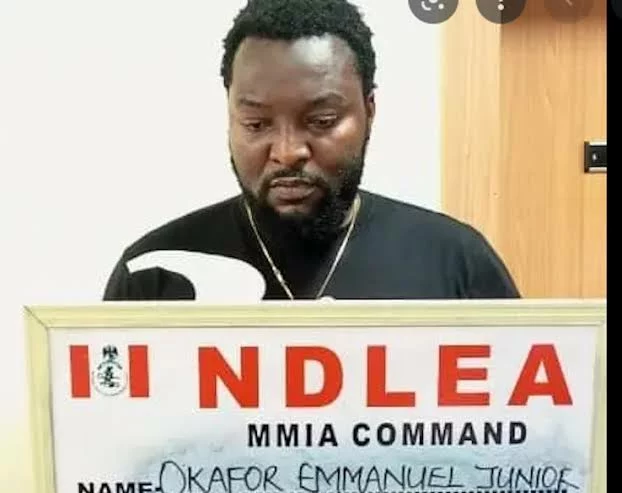 Ex-Nigerian Footballer Jailed 5 Years For Drug Trafficking 1 emmanuel okoroafor jpg