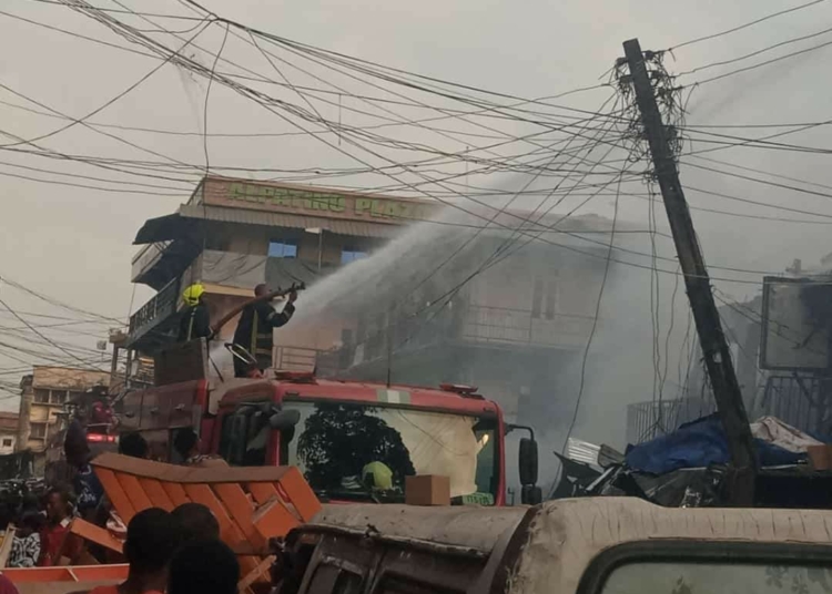 Shops, Goods Destroyed In Onitsha Market Fire 1 f6851cbf c198 4c8b b168 423eca414db7