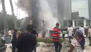 BREAKING: Supreme Court Complex On Fire 1 fire outbreak