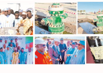 History As Buhari Commissions 1bn Barrels Kolmani Crude Oil Drilling