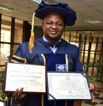 Chibuzor Bags Honourary Doctorate Degree From ESM Varsity 1 1 121 jpg