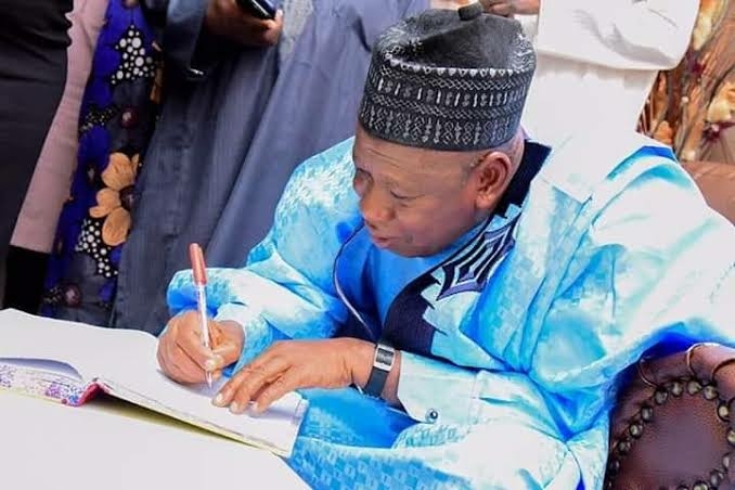 Ganduje Signs 2023 Budget 1 1A7E7502 9F74 498F AF25 BE2943CD38F6