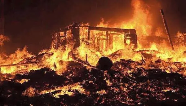 Fire Razes 3 Buildings, Destroys N37.4m Property In Kwara 1 Fire
